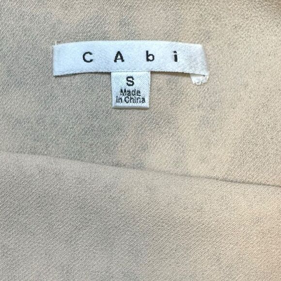 CABI Women’s Ivory Lace Overlay It Girl Tank Top Size Small Style #798 - Picture 4 of 5